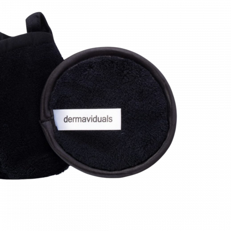 Dermaviduals round mitts and cleansing pad